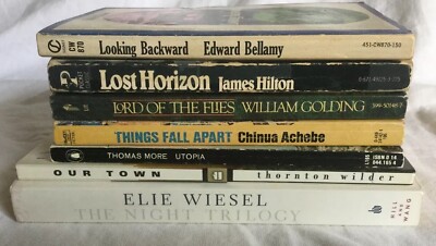 7 Classic PBs: Our Town, Lord of the Flies, Utopia, Lost Horizon, Night Trilogy+