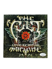 The Cult Signed Love Removal Machine 7” Vinyl Record U.S. Les Warner JSA Witness The Cult Signed Love Removal Machine 7” Vinyl Record U.S. Les Warner JSA Witness