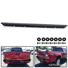 Tailgate Cover Molding Top Cap Protector Abs Fit For 2005 - 2015 Toyota Tacoma
