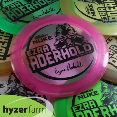 Discraft 2021 ADERHOLD TOUR METALLIC Z NUKE *pick weight/color* Hyzer Farm disc