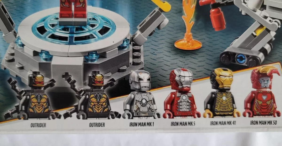 Lego marvel outlet hall of armour
