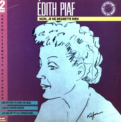 英2discs LP Edith Piaf Je Ne Regrette Rien NOT2LP208 Not Now Music /00660 2LP EDITH PIAF Je Ne Regrette Rien NOT2LP208 Not Now Musi UK