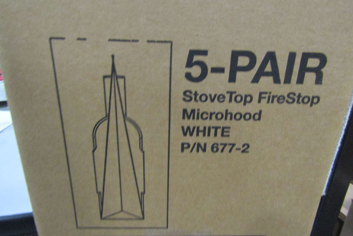 Stovetop Firestop Microhood 6772 Automatic Fire Suppressor White, 5