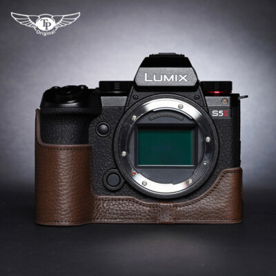 Panasonic LUMIX S5II Leather Half Case Camera S5M2 Cover Insert TP