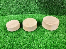 Wooden Water Butt Bung for Garden Barrels, Shive hole, 3 sizes, Natural FSC wood