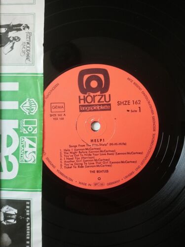 Beatles, Help ! ( LP 12" 1968 Germany HörZu SHZE 162 A1/B1 ) - Picture 2 of 3