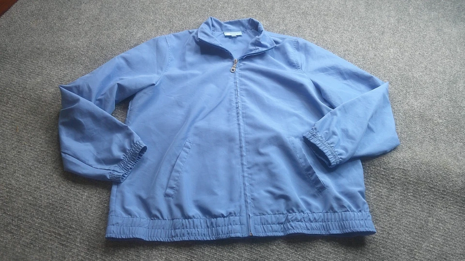 Traje de chándal Koret para mujer PM azul rompevientos 2 piezas chaqueta pantalones ocio correr Foto 3 de 4