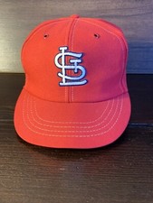 St Louis Cardinals Annco Youth Kids Cap Hat VTG Stretch Fitted Baseball 80 s USA
