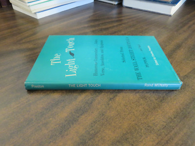 The Light Touch Charles Preston 1965 HC First Printing