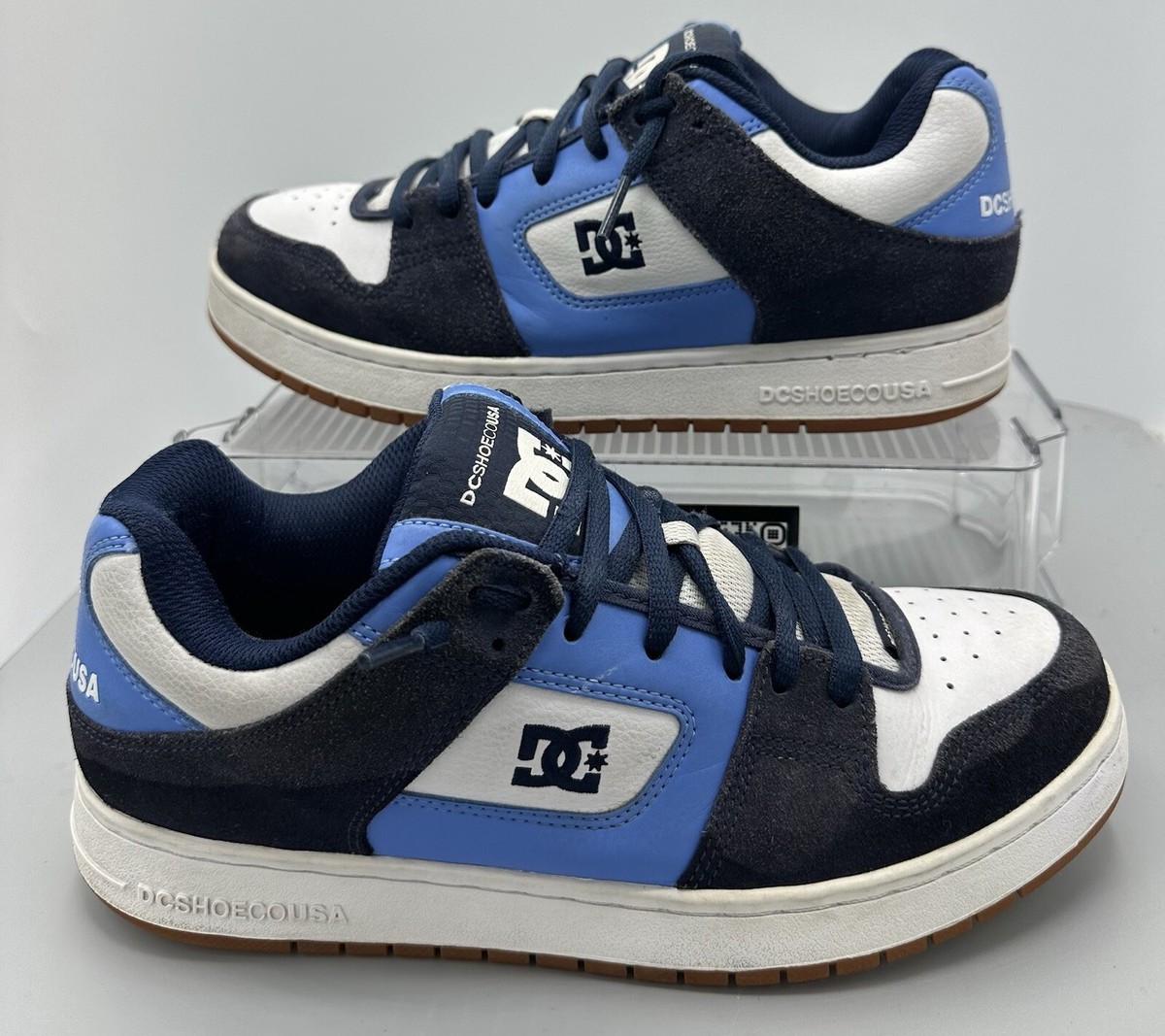 DC Skateboard Shoes Manteca Blue/White Mens ADYS100177 Size