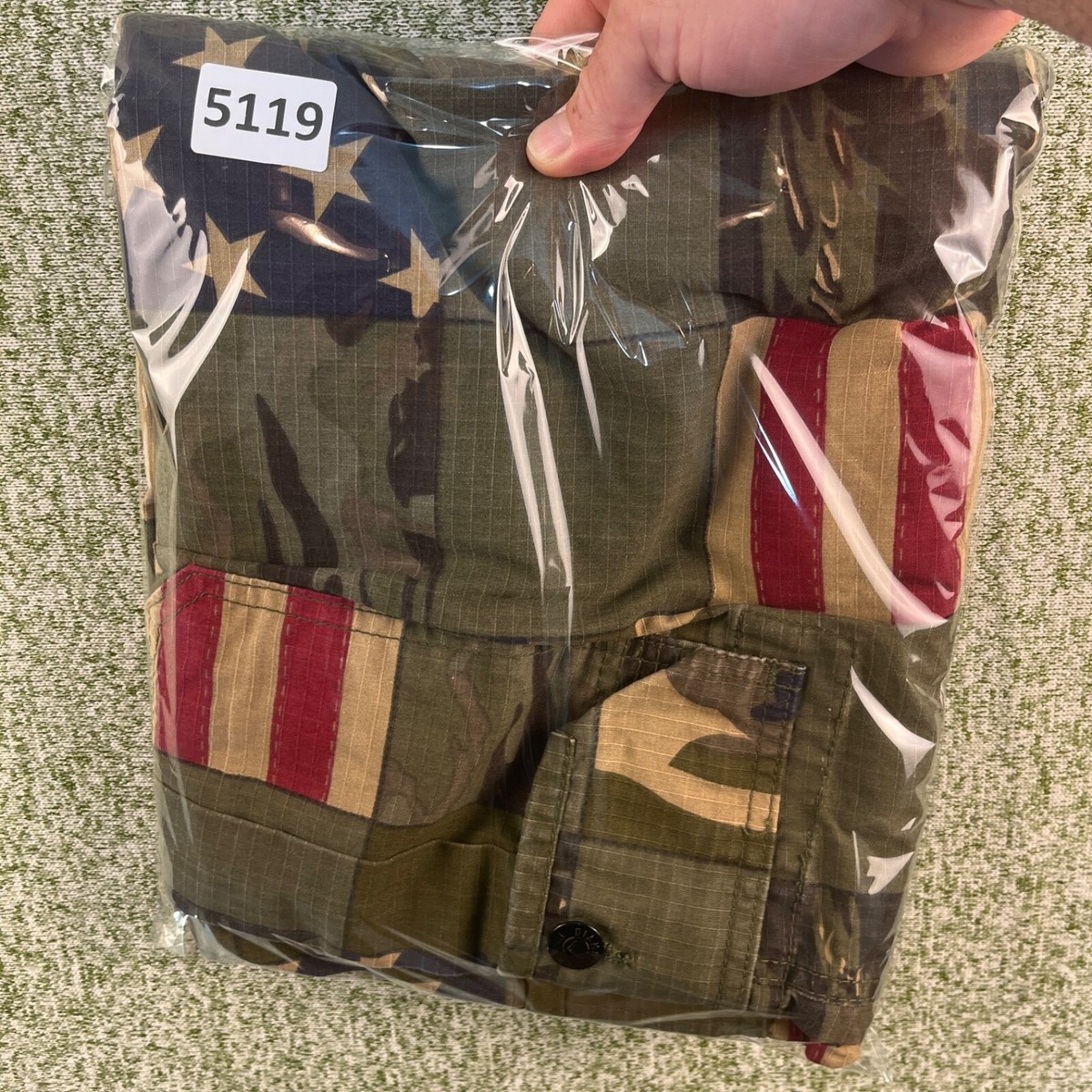 Diamond Stash Pants Mens 50 Camouflage USA Flag Rip Stop Diamond Stash Pants Mens 50 Camouflage USA Flag Rip Stop