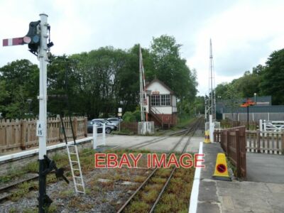 FOTO BAHNÜBERGANG UND STELLWERK ALSTON BAHNHOF THE SOUTH TYNEDALE RAILWAY'S