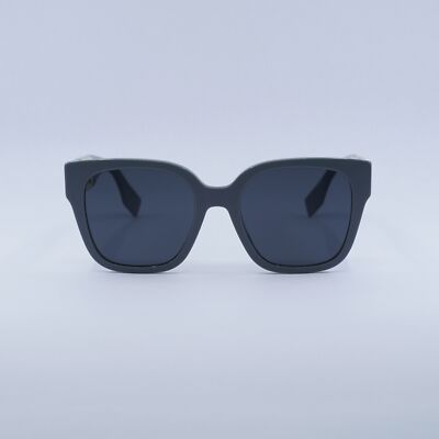 Fendi FE40063I 20A Transparent Grey/Grey 54-20-145 Sunglasses New