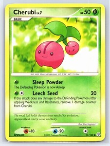 2007 Pokemon TCG - Diamond & Pearl - Cherubi Regular 75/130