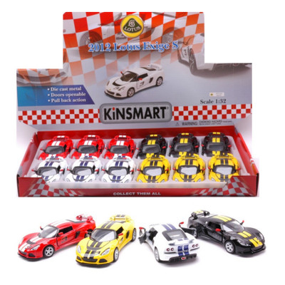 LOTUS EXIGE S 2012 (1 Model) cm 12,5 1:32 Kinsmart Modellismo Giocattolo