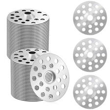 1 Inch Plaster Washers Metal Washers for Screws, 100PCS Plaster Wall Repair Ring