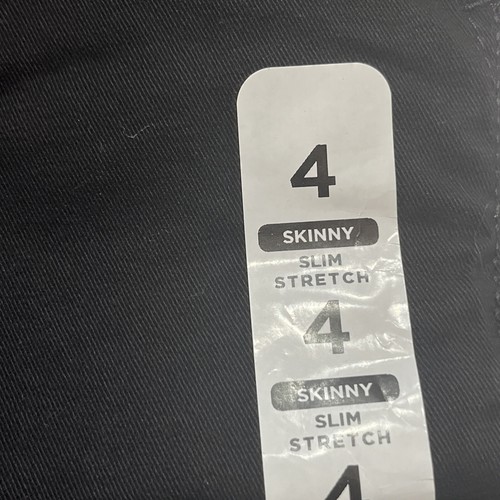 The Children's Place Boys Stretch Skinny Chino Pants ( Black - Sz 4 Slim ) - Picture 4 of 7