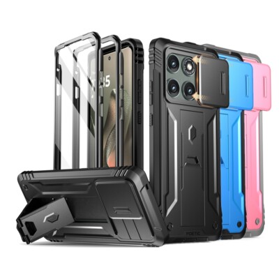 For Motorola Moto Edge 2025 Case | Poetic with Kickstand Built-in-Screen Cover