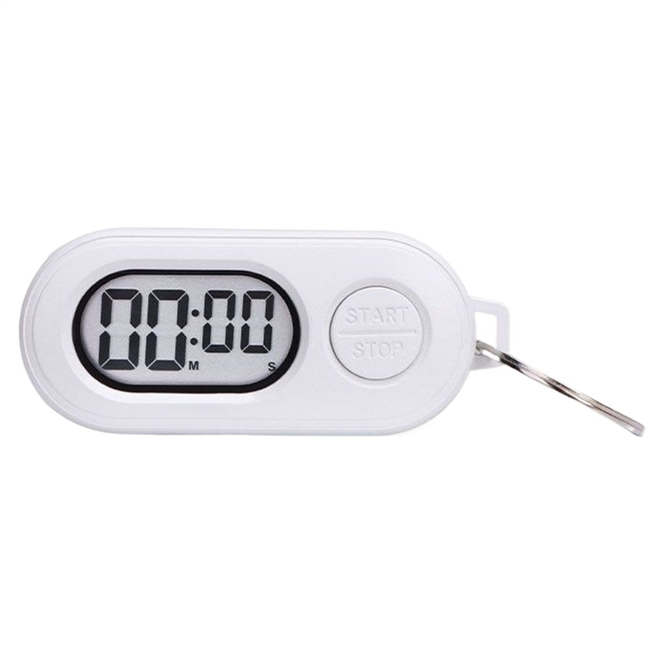 Portable Mini Stop Watch Timer Keychain Sports Timer Counter Keychain ...