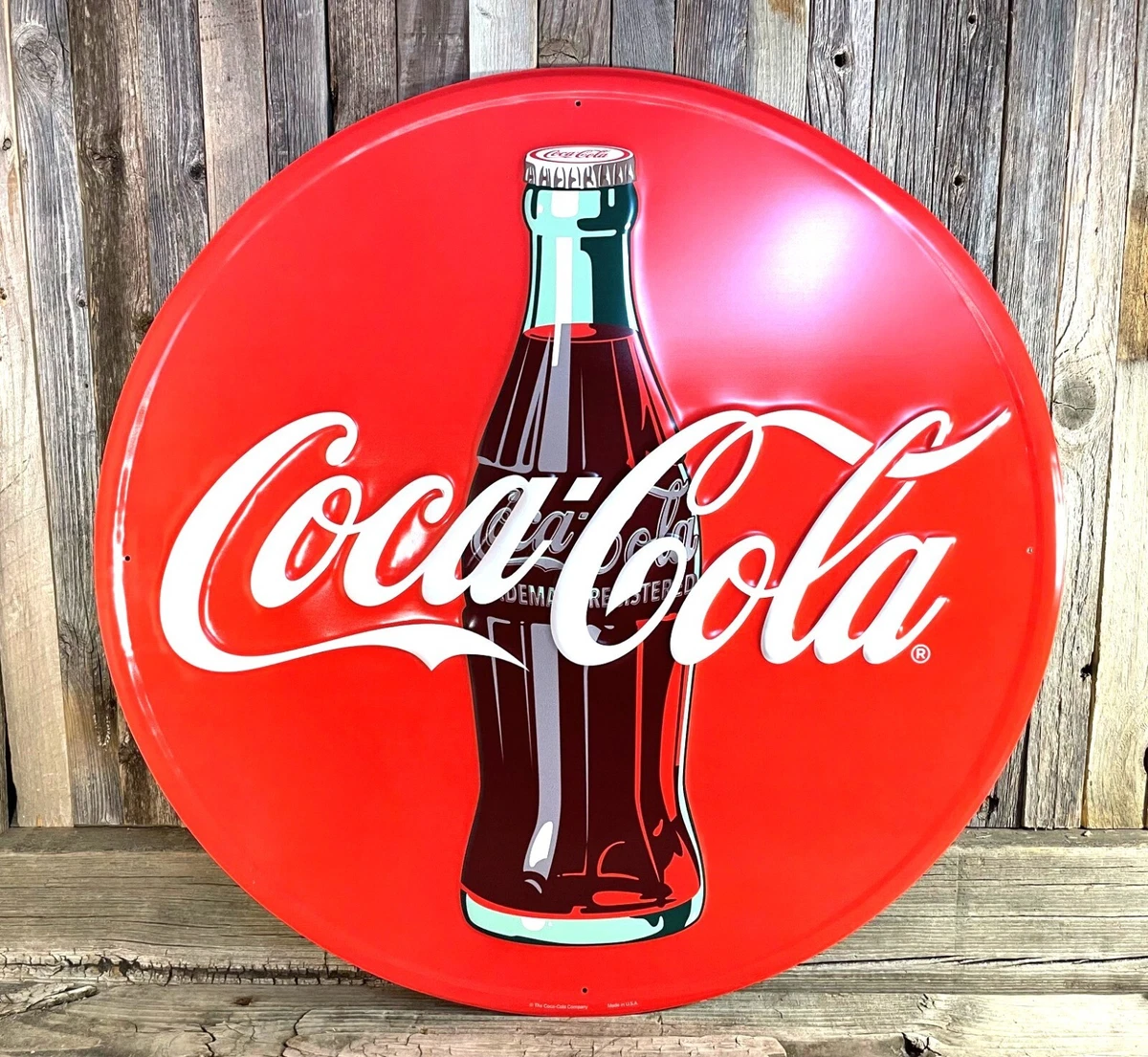 Preços baixos em Grande Vintage Coca Cola Entre Sinais de