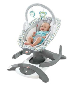 grey fisher price rocker