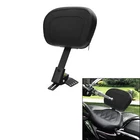 Driver Rider Backrest Pad Fit For Harley Touring Road King Electra Glide 97-25