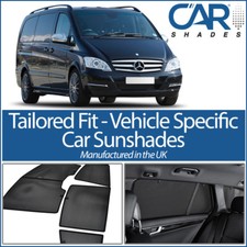 Mercedes Vito LWB 2003-14 CAR WINDOW SUN SHADE BABY SEAT CHILD BOOSTER BLIND UV
