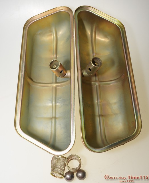 Porsche 356 S90 Valve Covers Restored ORGINAL 616.104.454.01 Genuine