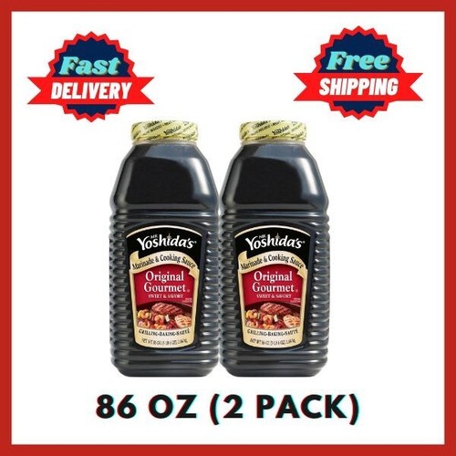 2 Pack Mr. Yoshida's Original Gourmet Sauce (86 oz.) Free Shipping eBay