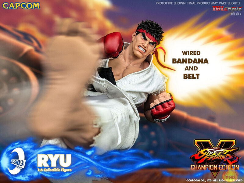 Street Fighter V Iconiq Gaming Series Ryu 1/6 Scale Collectible Figure