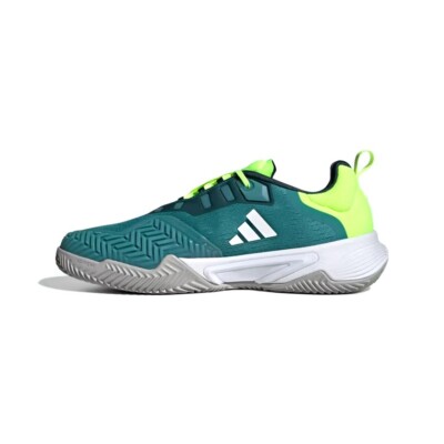 Size 11- Adidas Men`s Barricade Clay Tennis Shoes, Arctic