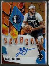 Daniel Gafford 2023-24 Phoenix Basketball Scorched Auto /49