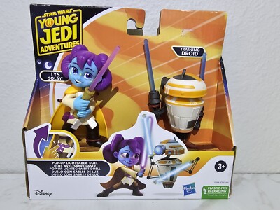 Star Wars Young Jedi Adventures Lys Solay 3-Inch Action Figure s