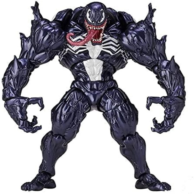 ヴェノムVENOM　AMAZING YAMAGUCHI　MARVEL　ⓝ Amazing Yamaguchi Venom Spiderman Marvel Powered By Revoltech 6