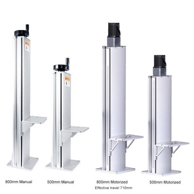 HL Laser Lift Table Z Axis Lifting Column H 500 800mm For Fiber Marking Machine