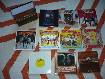 Chas & Dave The Rockney Box 1981 - 1991 2014 Edsel 8 CD And DVD Box Set EXC++/NM