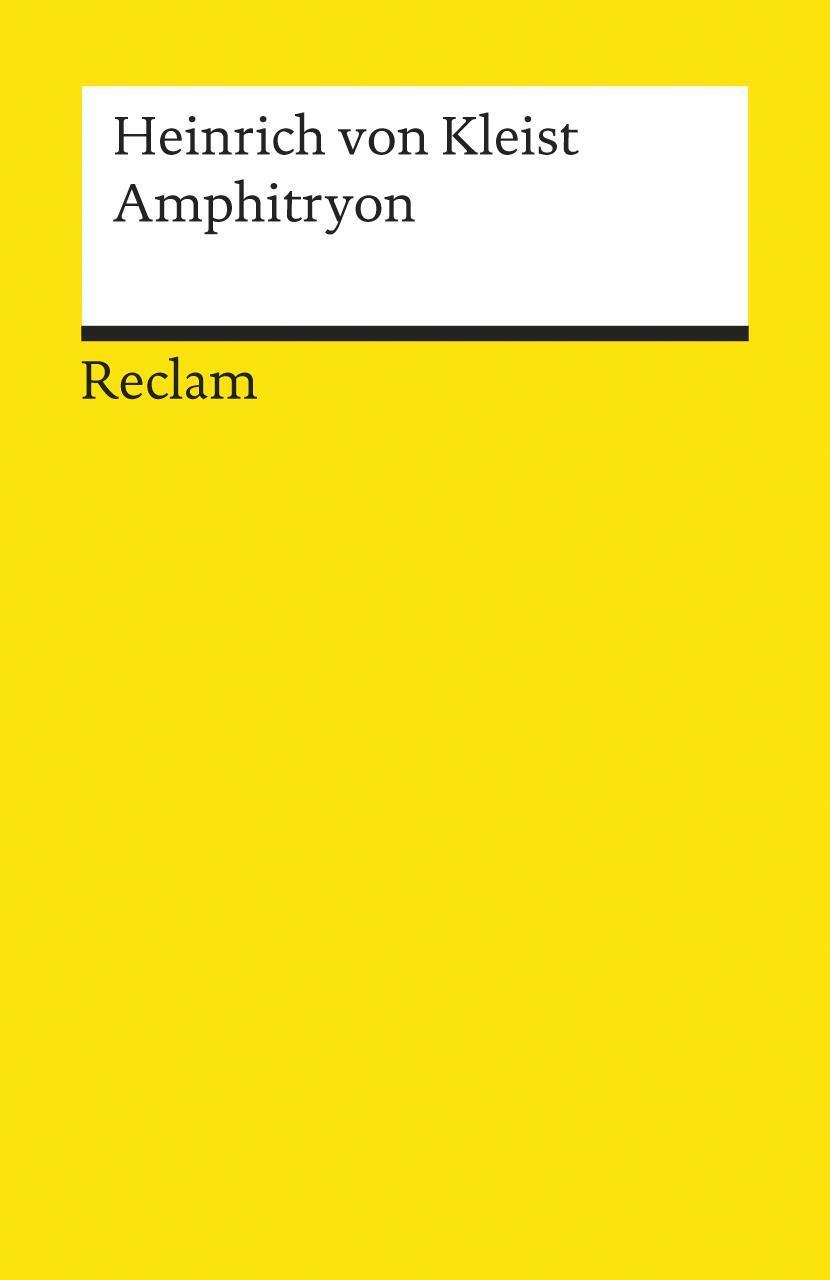 Thumbnail - Amphitryon | Heinrich Von Kleist | Taschenbuch | Reclam