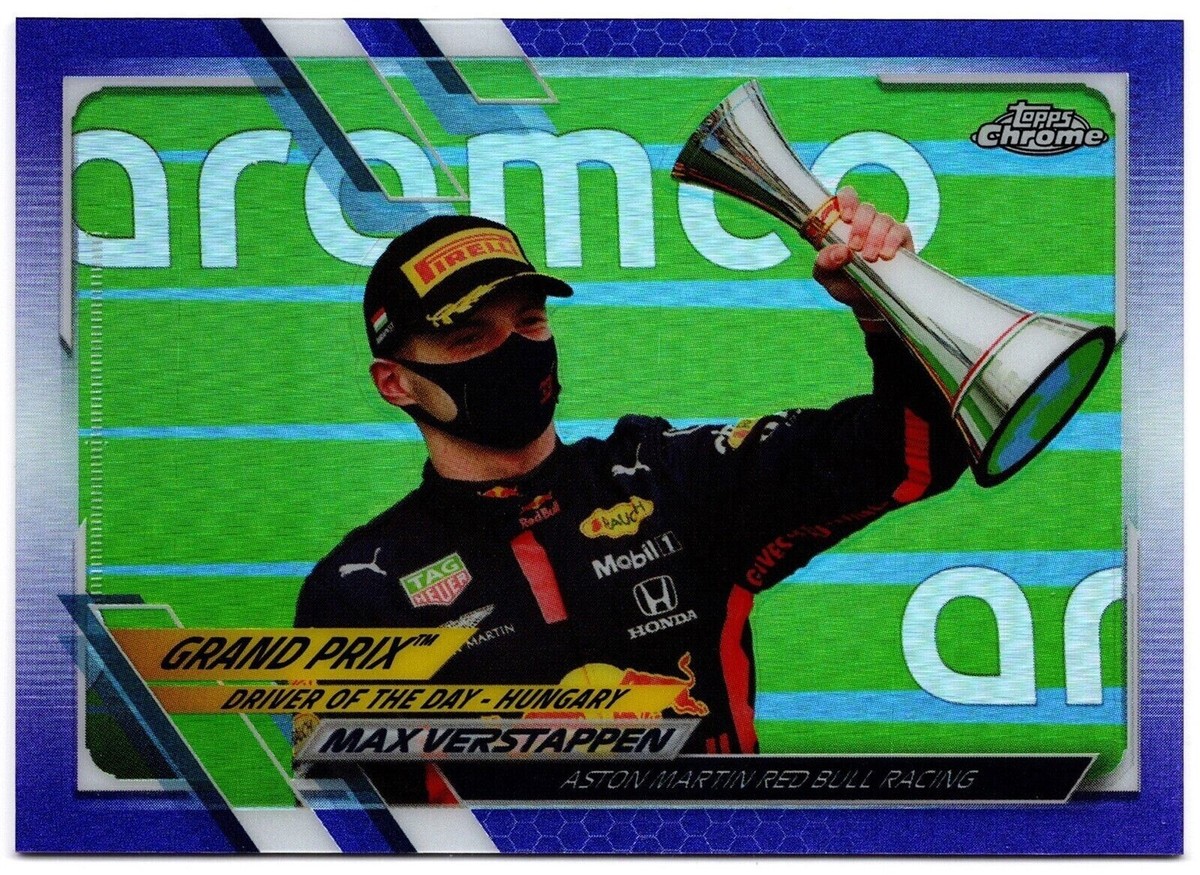 2021 Topps Chrome Formula 1 F1 Purple Refractor MAX