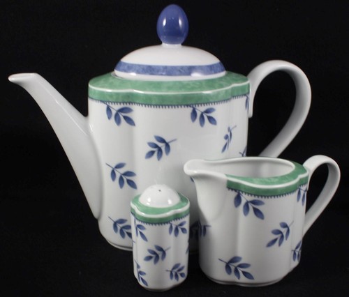 Villeroy & Boch Switch 3 Group of Creamer Coffee Pot and Salt Shaker