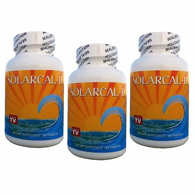 3 SolarCal-D 1500mg Marine Coral Calcium 2000 iu Vitamin D3 Bob Barefoot Supreme