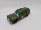 Lesney Matchbox Mercedes Benz Binz Military Ambulance No 3 Green MB1-5 Clean
