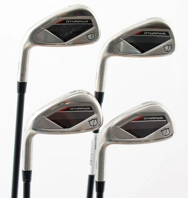 Herren Linkshänder Wilson Dyna Power Iron Set 7-PW Graphite For Moderate Swin... - Bild 1 von 4
