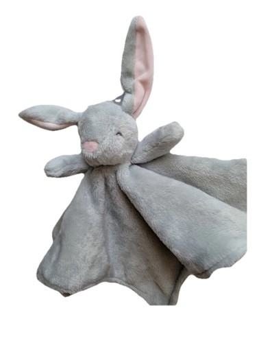 New Carters Baby Bunny Lovey Gray Pink Newborn Plush Infant Security Blanket You - Picture 2 of 7