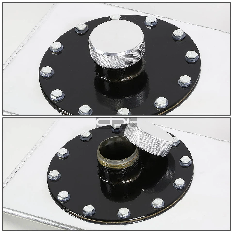 TANQUE RESERVADO CARRERA ALUMINIO ALIMENTACIÓN SUPERIOR 17 GALONES + TAPA + EMISOR DE NIVEL + KIT LÍNEA DE ACERO Foto 4 de 4