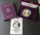 1991 S Proof $1 American Silver Eagle Dollar