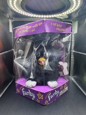 1998 Tiger Electronics Furby - Model 70-800 Black & White - New In Damaged Box