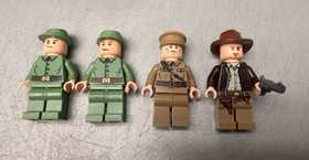 LEGO USED Indiana Jones 7626 Kingdom of the Crystal Skull Jungle Cutter 90%