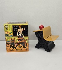 Avon Somewhere Cologne Little Red Schoolhouse Desk Decanter 4 fl oz — listing 3