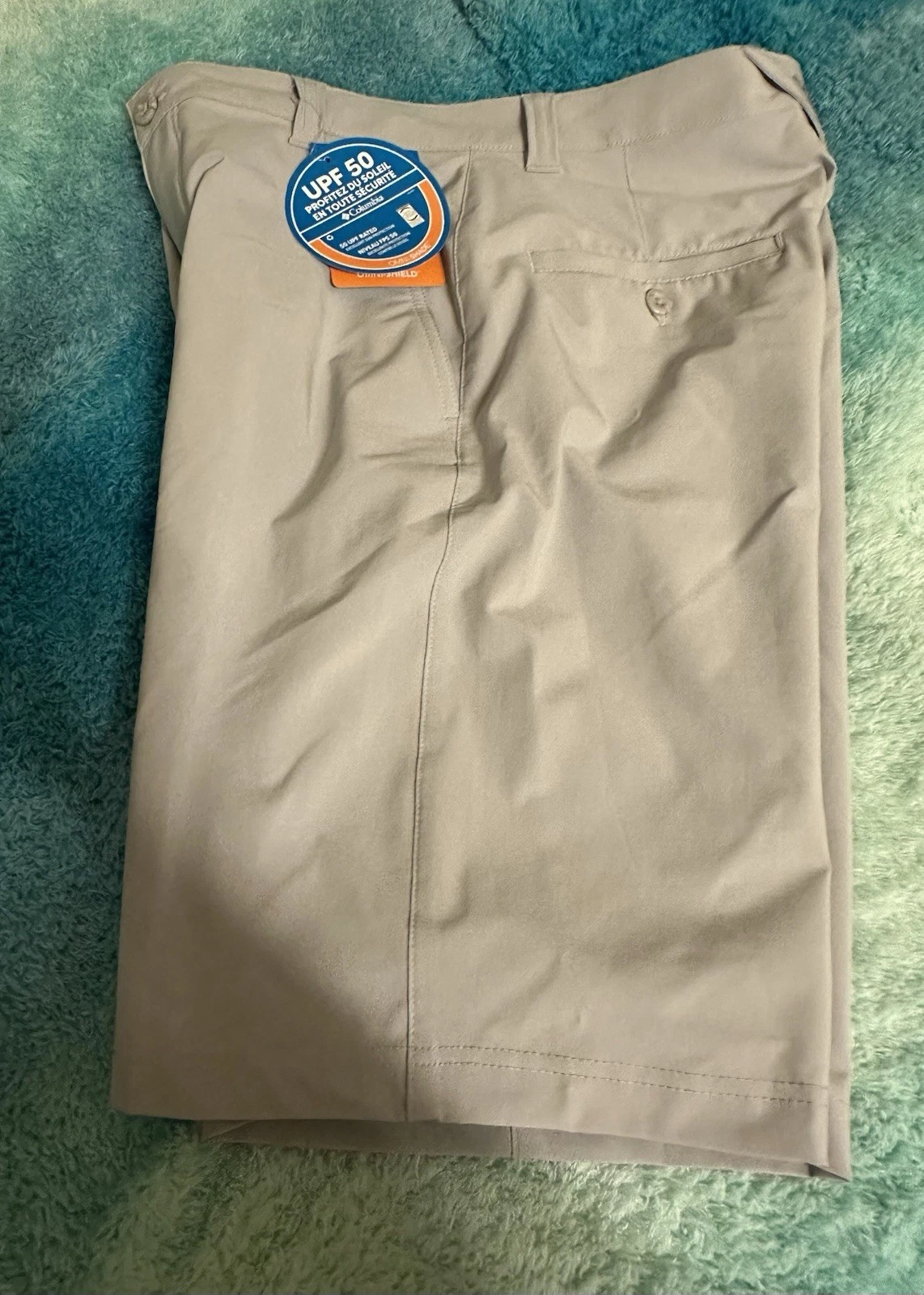 Columbia Mens Performance PFG Grander Marlin II Offshore 10" Short GRAY Sz 30