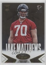 2014 Certified Gold /25 Jake Matthews #128 a6i